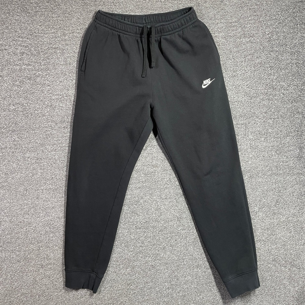 Nike Sportswear Club Fleece Joggers Mens M (30x30) Black Sweatpants